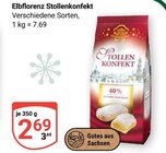 Elbflorenz Stollenkonfekt im Angebot bei GLOBUS in Hof Elbflorenz Stollenkonfekt Angebote bei GLOBUS Hof für 2,69 €