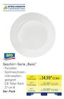 Geschirr-Serie „Basic“ von aro im aktuellen METRO Prospekt für 17,84 €