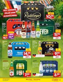 Wasser im Netto Marken-Discount Prospekt "Aktuelle Angebote" mit 70 Seiten (Fürth)