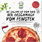 Pizza Margherita oder Pizza Salame im REWE Prospekt Pizza Margherita oder Pizza Salame von Gustavo Gusto im aktuellen REWE Prospekt für 3,33 €
