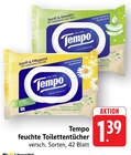 Sanft & Sensitiv Angebote von Tempo bei E center Reutlingen für 1,39 €