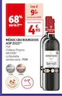 Promo MÉDOC CRU BOURGEOIS AOP 2022 à 9,89 € dans le catalogue Auchan Supermarché à Saint-Raphaël