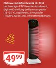 Heizlüfter Keramik HL 3763 im Angebot bei GLOBUS in Willich Heizlüfter Keramik HL 3763 Angebote von Clatronic bei GLOBUS Willich für 49,99 €