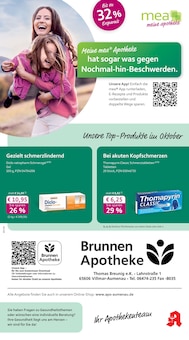 Aktueller mea - meine apotheke Prospekt