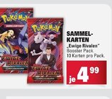 Ewige Rivalen Booster Pack im Angebot bei E center in Ulm Ewige Rivalen Booster Pack Angebote von Pokemon bei E center Ulm für 4,99 €