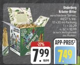 Kräuter-Bitter im Angebot bei E center in Schweinfurt Kräuter-Bitter Angebote von Underberg bei E center Schweinfurt für 7,49 €