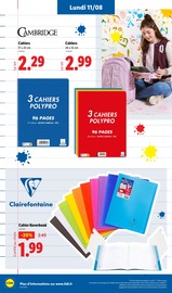 Fournitures Scolaires Angebote im Prospekt "Le vrai prix des bonnes choses" von Lidl Fournitures Scolaires Angebote im Prospekt "Le vrai prix des bonnes choses" von Lidl auf Seite 52