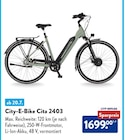 ALDI SÜD Kapsweyer - City-E-Bike Cita 2403 Angebot im Prospekt City-E-Bike Cita 2403 bei ALDI SÜD im Kapsweyer Prospekt für 1.699,00 €
