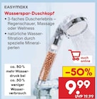 Wasserspar-Duschkopf Angebote von EASYmaxx bei Netto Marken-Discount Hoyerswerda für 9,99 €