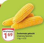 Aktuelles Zuckermais gekocht Angebot bei GLOBUS in Leipzig ab 1,69 €