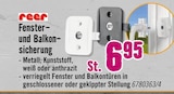 Fenster- und Balkonsicherung von reer im aktuellen Hornbach Prospekt