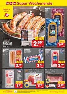 Wurst im Netto Marken-Discount Prospekt "Aktuelle Angebote" mit 65 Seiten (Reutlingen)