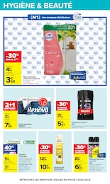 Prix et réduction Papier Toilette dans le prospectus Carrefour en cours Offre Papier Toilette dans le catalogue Carrefour du moment à la page 46