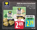 Aktuelles Herzstücke Frische Ravioli Spinat & Ricotta Angebot bei E center in Fürth ab 2,29 €