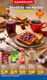 Offre Brioche tranchée dans le catalogue Lidl du moment à la page 13