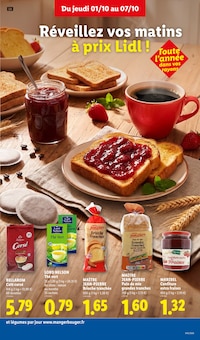 Promotion Fraises dans le prospectus Lidl, valable du 01/10/2026 au 07/10/2026 Promo Fraises dans le catalogue Lidl du moment à la page 13