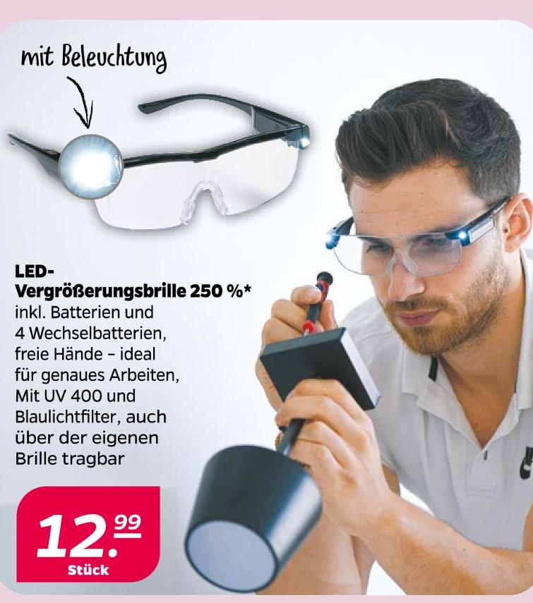 LED-Vergrößerungsbrille