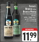 Fernet-Branca oder Branca Menta Angebote von Branca bei E center Ratingen für 11,99 €