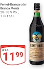 Aktuelles Fernet-Branca Angebot bei GLOBUS in Bochum ab 11,99 €