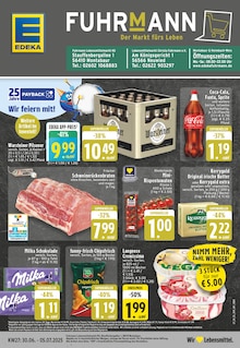 EDEKA Prospekt der Woche "Aktuelle Angebote" Seite 1, 30.06.2025 bis 05.07.2025 für Nauort Aktueller EDEKA Prospekt "Aktuelle Angebote" Seite 1 von 24 Seiten für Nauort