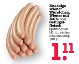 Knackige Wiener Würstchen Angebote bei E center Heidelberg für 1,11 €