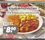 Knusperhähnchen mit Ratatouille und Gnocchi im aktuellen Höffner Prospekt für 8,90 €