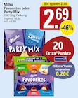 Favourites oder Party Mix im Angebot bei WEZ in Bad Oeynhausen Favourites oder Party Mix Angebote von Milka bei WEZ Bad Oeynhausen für 2,69 €