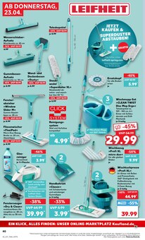 Gin im Kaufland Prospekt "KNÜLLER" mit 66 Seiten (Potsdam)