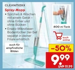 Spray-Mopp von CLEANmaxx im aktuellen Netto Marken-Discount Prospekt für 9,99 €