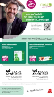 Aktueller mea - meine apotheke Prospekt "Unsere November-Angebote" Aktueller mea - meine apotheke Prospekt