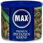 Premium Pistazienkerne im Angebot bei REWE in Brühl Premium Pistazienkerne Angebote von MAX bei REWE Brühl für 4,99 €