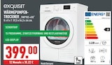 Wärmepumpen-Trockner TWP903-410 Angebote von Exquisit bei Marktkauf Gelsenkirchen für 399,00 €