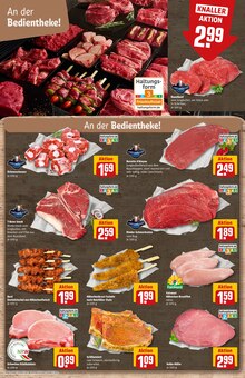 Rindfleisch im REWE Prospekt "Dein Markt" mit 28 Seiten (Mönchengladbach)