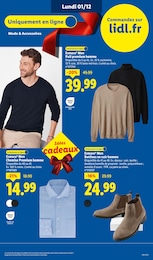 Offre Chemise Homme dans le catalogue Lidl du moment à la page 93