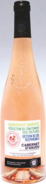 AOP Cabernet d'Anjou rosé hve - Intermarché à Montesson AOP Cabernet d'Anjou rosé hve en promo chez Intermarché Montesson à 3,89 €