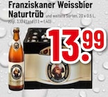 Weissbier Naturtrüb Angebote von Franziskaner bei Trinkgut Maintal für 13,99 €