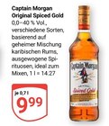 Original Spiced Gold Angebote von Captain Morgan bei GLOBUS Altenburg für 9,99 €