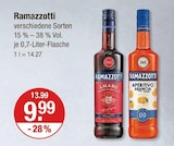 Likör im V-Markt Prospekt Likör von Ramazzotti im aktuellen V-Markt Prospekt für 9,99 €