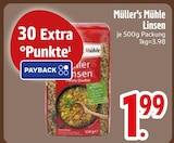 Linsen von Müller's Mühle im aktuellen EDEKA Prospekt für 1,99 €