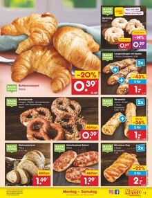 Pizza im Netto Marken-Discount Prospekt "Aktuelle Angebote" mit 59 Seiten (Augsburg)