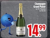 Champagne Angebote von Grand Plaisir bei EDEKA Memmingen für 14,99 €