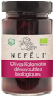 Olives Kalamata dénoyautées biologiques 295 G à NaturéO dans Coubron