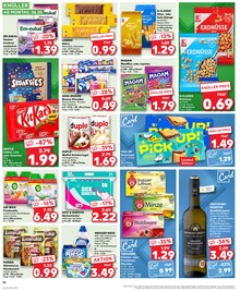 Kitkat im Kaufland Prospekt "Aktuelle Angebote" mit 28 Seiten (Cottbus)