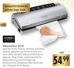 E center Heuchlingen - Vakuumierer VC10 Angebot im Prospekt Vakuumierer VC10 bei E center im Heuchlingen Prospekt für 54,99 €