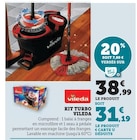 Kit Turbo - Vileda dans le catalogue Super U