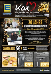 EDEKA Prospekt "Aktuelle Angebote", 36 Seiten, 14.09.2026 - 14.09.2026 Aktueller EDEKA Prospekt, "Aktuelle Angebote", mit Angeboten der Woche, gültig von 14.09.2026 bis 14.09.2026