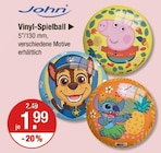Vinyl-Spielball von John im aktuellen V-Markt Prospekt für 1,99 €