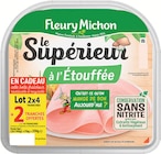 Promo Jambon Le Supérieur Cuit à l'Étouffée Conservation Sans Nitrite à 3,98 € dans le catalogue Intermarché Contact à Villedieu-la-Blouère