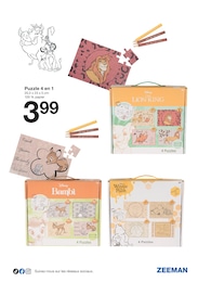 Offre Puzzle dans le catalogue Zeeman du moment à la page 13