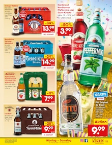 Erdinger im Netto Marken-Discount Prospekt "Aktuelle Angebote" mit 58 Seiten (Saarbrücken)